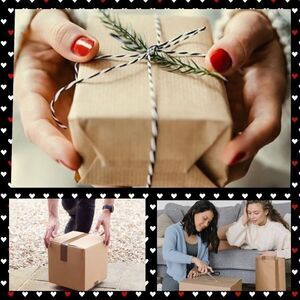 😍 Delightful boxes. Treat Yo ’self! Surprise gift box from Lizzie McVintag…